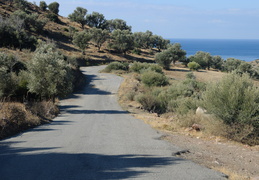 road through the countryside